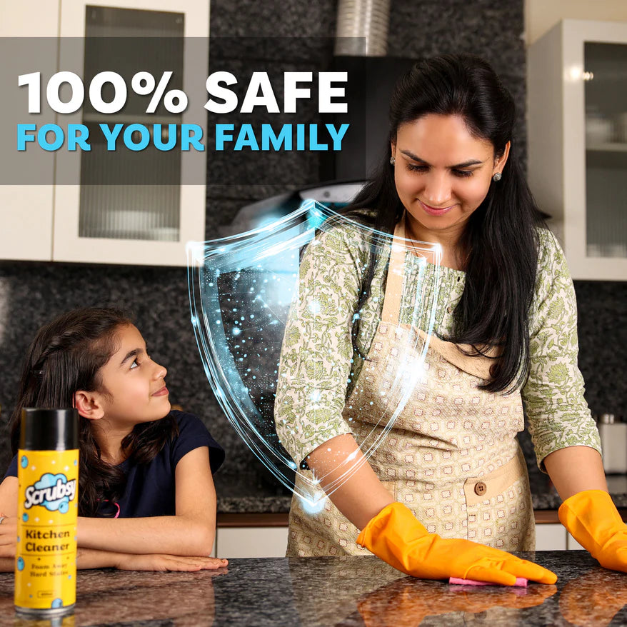 Pakistan's #1 Foam-Based Complete Kitchen Cleaner & Disinfectant